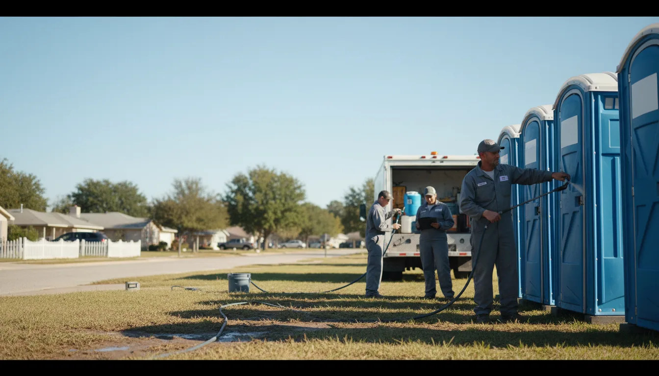 Long-Term Portable Toilet Rental in Nokomis, FL near me